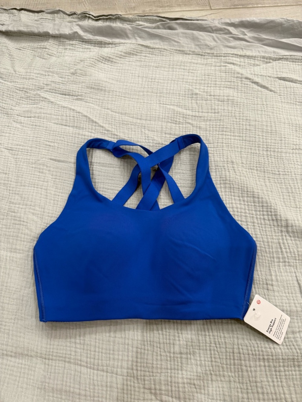 lululemon athletica Cobalt Blue Strappy Sports Bra